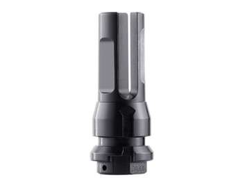 Dead Air DA301 Flash Hider Black with 1/2"-28 tpi Threads & 2.70" OAL for 5.56x45mm NATO Sandman Series, KeyMod Equipped Nomad-30 & Primal Suppressors