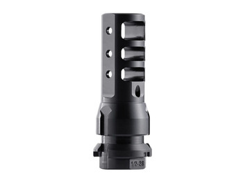 Dead Air DA101 KeyMount Muzzle Brake 1/2"-28 tpi 2.60" Black Steel