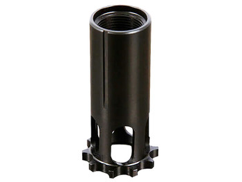 SilencerCo AC28 Osprey/Octane Piston 16M x 1LH 45 ACP M16x1 LH, Black Stainless Steel