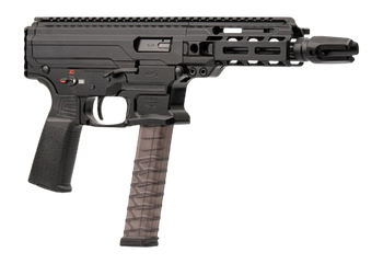 Panzer Arms PAARP9PCCB ARP9 9mm Luger 33+1 6.50" Black Barrel, Black Aluminum Receiver w/Picatinny Rail, Rear Picatinny Rail, Black Polymer Grip, Ambidextrous                                          