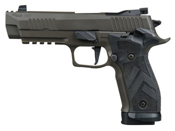 Sig Sauer 226X59LEGIONSAO P226 XFive Legion Full Size 9mm Luger 20+1 4.40" Black Barrel, Legion Gray Cerakote Stainless Steel Integrated Compensator/Optic Ready/Serrated Slide & Alloy Frame w/Accessor