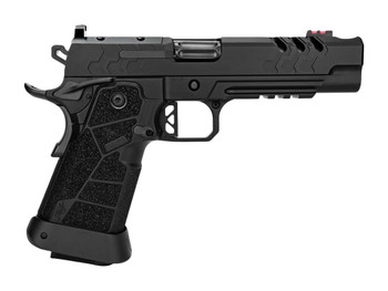 Kimber Mfg, Inc 3500103 2K11 Pro Comp Full Size Frame 9mm Luger 20+1 5" Compensated Barrel, Black Stainless Steel Lightening Cut/Optic Ready/Serrated Slide, Black Stainless Steel Frame w/Beavertail