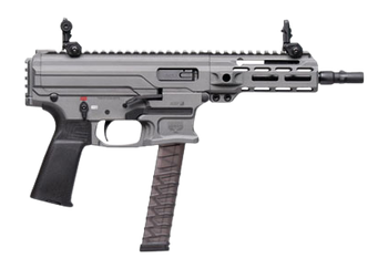 Panzer Arms PAARP9PCCTG ARP9 9mm Luger 33+1 6.50" Black Barrel, Tactical Gray Aluminum Receiver w/Picatinny Rail, Rear Picatinny Rail, Black Polymer Grip, Ambidextrous                                 