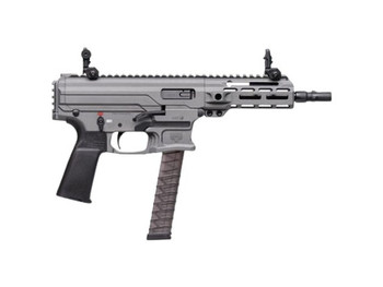 Panzer Arms PAARP9PCCTG ARP9 9mm Luger 33+1 6.50" Black Barrel, Tactical Gray Aluminum Receiver w/Picatinny Rail, Rear Picatinny Rail, Black Polymer Grip, Ambidextrous