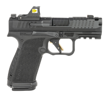 Canik HG8658V-N Mete MC9 Prime w/Optic 9mm Luger 17+1 3.64" Black Nitride Steel Integrated Compensator/Serrated w/Optic Slide, Black Polymer Frame w/Beavertail & Picatinny Rail Interchangeable Backstr