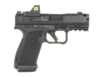 Canik HG8658V-N Mete MC9 Prime w/Optic 9mm Luger 17+1 3.64" Black Nitride Steel Integrated Compensator/Serrated w/Optic Slide, Black Polymer Frame w/Beavertail & Picatinny Rail Interchangeable Backstr