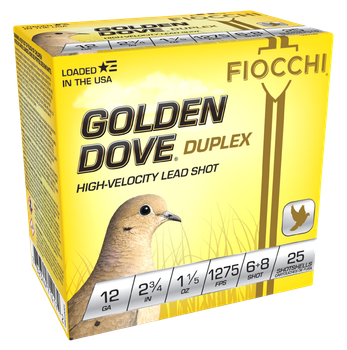 FIO 12DD1568  GLD DOVE   12 2.75 6+8   1-1/5 25/10