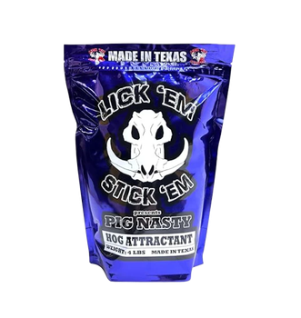 LICK EM STICK EM      HOG  ATTRACTANT  4LB    10/1
