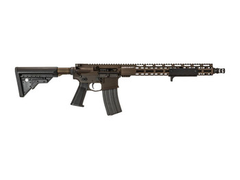 Griffin Armament MK2RECCEFDE-W MK2 RECCE 223 Wylde 30+1 16.10" Black Anodized Barrel, Tetra Brown Anodized Aluminum Receiver w/Picatinny Rail, M-LOK Handguard, Griffin Extreme Condition Black Polymer