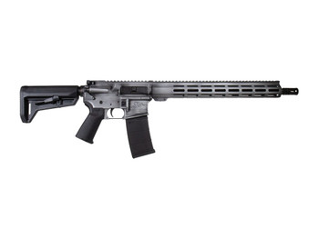 Shark Coast Tactical 300-065-1000-04 Liberty Or Death 5.56 NATO 30+1 16" Black Melonite Threaded Barrel, Aluminum Receiver w/Picatinny Rail, M-LOK Handguard, Magpul MOE SL Black Polymer Stock, Magpul