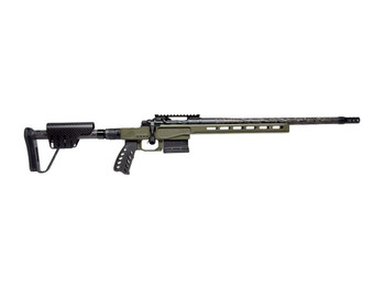 Horizon Firearms HRF-VED-22CM-18R Venatic DM 22 Creedmoor 18" SOCOM Black Proof Research CF Threaded Barrel, SOCOM Black Receiver w/Picatinny Rail, ARCA Rail, OD Green Cerakote XLR Element 4.0 Stock