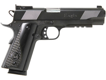 Iver Johnson Arms EAGLELR Eagle LR Government Size 45 ACP 8+1 5" Matte Blued