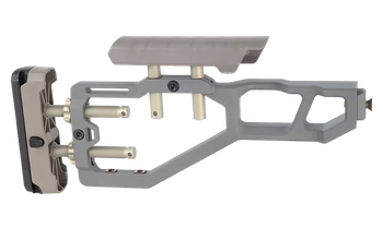 Q LLC ACCFIXSTOCKGRAY  Stock Assembly Gray Fits AR-Platform                                                                                                                                             