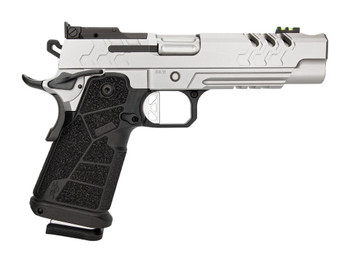 Kimber Mfg, Inc 3500080 2K11 Full Size 9mm Luger 20+1 5" Matte Stainless Steel Compensated Barrel & Lightening Cut/Optic Ready/Serrated Slide, Matte Stainless Steel Frame w/Beavertail & Picatinny Rai