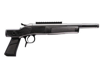 CVA CP802 Scout XP 300 Blackout 1rd 11.50" Matte Stainless Steel Fluted Threaded Barrel, Picatinny Rail, Graphite Black XP Pistol Grip