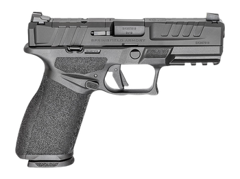 Springfield Armory EC9409BFCCAU Echelon 4.0FC *CA Compliant 9mm Luger 10+1 4" Black Melonite Steel Barrel & Optic Ready/Serrated Slide, Black Polymer Frame w/Picatinny Rail, Ambidextrous              