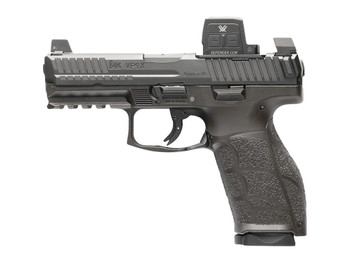 HK 81001355 VP9A1 X w/Optic Full Size Frame 9mm Luger 20+1 4.09" Black Barrel, Black Steel Serrated w/Optic Slide, Black Polymer Frame w/Picatinny Rail, Textured Grip, Vortex CCW