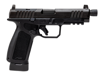 Rost Martin RM1FBLKOSPT RM1F Tactical 9mm Luger 24+1 4.50" Black Threaded Barrel, Black Nitron Steel Optic Ready/Serrated Slide, Black Polymer Frame w/Picatinny Rail, Interchangeable Backstrap Grip, R