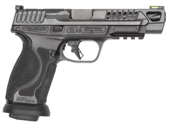 Smith & Wesson 14070 M&P M2.0 Competitor HD 9mm Luger 10+1 5" Overall Black Armornite Stainless Steel Spiral Fluted Barrel, Lightening Cut/Optic Ready/Serrated Slide & Stainless Steel Frame w/Picatinn