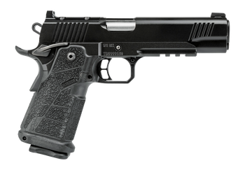 Kimber Mfg, Inc 3600302 DS Warrior 9mm Luger 20+1 5" Matte Stainless Barrel, KimPro Black Optic Cut/Serrated Slide, Black Stainless Steel Frame w/Beavertail & Picatinny Rail, Black Carbon Fiber Grip, 