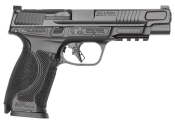 Smith & Wesson 14670 M&P M2.0 Metal 9mm Luger 17+1 5" Black Armornite Stainless Steel Barrel & Optic Ready/Serrated Slide, Black Armornite Stainless Steel Frame w/Picatinny Rail, Interchangeable Palms