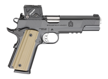 Springfield Armory PO9230COA 1911 Operator AOS 45 ACP 8+1 5" Match Grade Barrel, Carbon Steel Steel Frame w/Beavertail & Picatinny Rail                                                                 