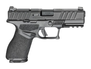Springfield Armory ECA9409BLC Echelon Alpha 40.C 9mm Luger 10+1 4" Black Melonite Barrel & Optic Ready/Serrated Slide, Black Polymer Frame w/Picatinny Rail Adaptive Texture Grip