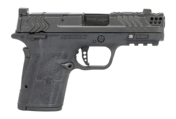 Smith & Wesson 14412 Performance Center Equalizer Micro-Compact Frame 9mm Luger 10+1 3.68" Black Armornite Stainless Steel Barrel & Optic Ready/Ported/Serrated Slide, Black Polymer Frame w/Picatinny R