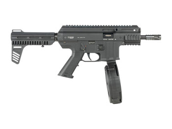 Mauser Rimfire 415.00.60_1 TacOps Pk 22 LR 110+1 5" Black Anodized Steel Barrel, Picatinny Rail Receiver, Black Aluminum Frame w/Picatinny Rail