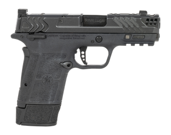 Smith & Wesson 14411 Performance Center Equalizer Micro-Compact Frame 9mm Luger 15+1 3.68" Black Armornite Stainless Steel Barrel & Optic Ready/Ported/Serrated Slide, Black Polymer Frame w/Picatinny R