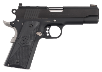 Colt Mfg O4840NC-OR Night Commander  45 ACP 8+1 4.25" Stainless Barrel,  Matte Black Cerakote Stainless Steel Optic Ready/Serrated Slide, Matte Black Cerakote Aluminum Frame w/Beavertail, Black G10 Gr