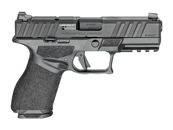 Springfield Armory ECA9409BCA Echelon Alpha 40.C 9mm Luger 10+1 4" Black Melonite Barrel & Optic Ready/Serrated Slide, Black Polymer Frame w/Picatinny Rail Adaptive Texture Grip, *CA Compliant
