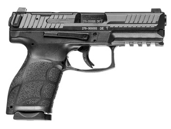 HK 81001059 VP9A1 K *CA Compliant Compact 9mm Luger 10+1 4.09" Black Barrel & Steel Optic Ready/Serrated Slide, Black Polymer Frame w/Picatinny Rail, Interchangeable Backstrap Grip, Ambidextrous