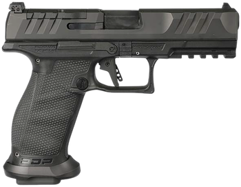 Walther Arms  PDP Pro E Full Size Frame 9mm Luger 10+1 4.50" Optic Ready/Serrated Slide                                                                                                                 