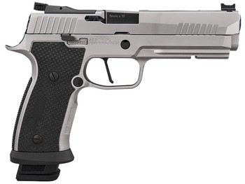 Sig Sauer 320SXG59STAS10 P320 Full Size Frame 9mm Luger 10+1 5" Optic Ready Stainless Steel Slide Black LOK Grip