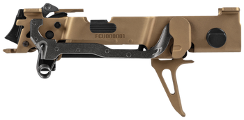 Sig Sauer 8900160 P320 Custom Works Fire Control Unit *FFL Item (FCU Only), 9mm Luger/40 S&W/357 Sig, Gold Nitride, Titanium Frame & Flat Face Skeletonized Trigger, Fits Sig P320 Parts                