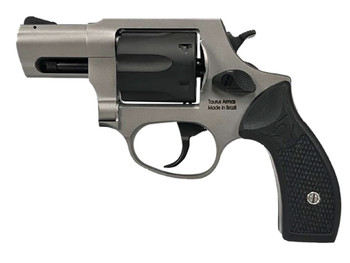 Taurus 2-85625-BG10 856 Small 38 Special 6 Shot 2" Matte Stainless Steel Barrel, Black Cylinder, Matte Stainless Steel Frame, Black G10 Grip, Transfer Bar Safety, Exposed Hammer