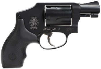Smith & Wesson 150544 Model 442 *CA Compliant 38 S&W Spl +P 5 Shot 1.88" Stainless Steel Barrel, Carbon Steel Cylinder, Aluminum J-Frame, Black Metal Finish, Integral Front Sight, No Safety Lock      