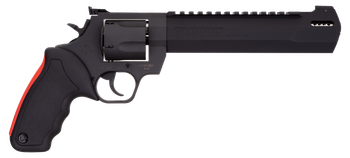 Taurus 2454081RH Raging Hunter  454 Casull 5rd 8.37" Matte Black Oxide Steel Black Rubber with Integrated Red Cushion Insert Grip                                                                       