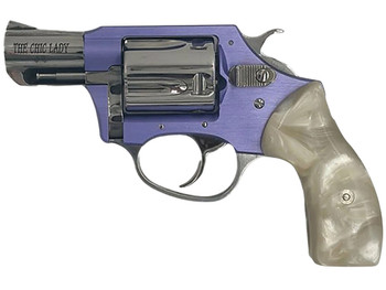 Charter Arms 53849 Undercover Lite Chic Lady Small 38 Special 5rd 2" Stainless High Polished & Cylinder, Lavender Aluminum Frame, Pearl Grip, Exposed Hammer