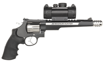 Smith & Wesson 170318 Performance Center 629 Hunter 44 Rem Mag 6rd 7.50" Stainless Steel Black Stainless Steel Black Polymer Grip                                                                       