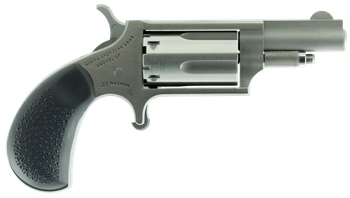 North American Arms 22MGRC Mini-Revolver  Sports South Exclusive 22 WMR 5 Shot 1.63" Stainless Steel Barrel, Frame & Cylinder, Black Rubber Grip, Exposed Hammer                                        