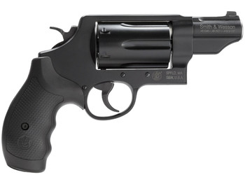 Smith & Wesson 162410 Governor *MA Compliant 45 Colt (LC) Or 2.50" 410 Gauge, 2.75" Black Barrel, 6rd Black PVD Cylinder, Black Scandium Alloy Z-Frame, Polymer Grip