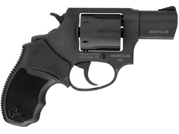 Taurus 2-85621 856 *CA Compliant Small 38 Special +P 6 Shot 2" Matte Black Carbon Steel Barrel, Cylinder & Frame, Black Finger Grooved Rubber Grip, Transfer Bar Safety, Exposed Hammer