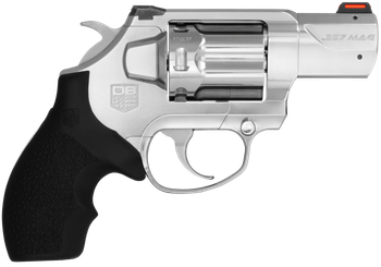 Diamondback DB0700S701 SDR  357 Mag 6rd 2" Polished Stainless Steel Target Crown Barrel, Polished Stainless Steel Cylinder, Stainless Steel Frame, Black Rubber Grip                                    
