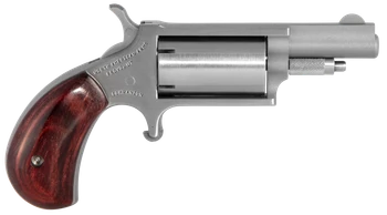North American Arms 22MCBK Super Companion Cap & Ball Kit Small Frame #11 Percussion 5 Shot, 1.63" Stainless Steel Barrel, Cylinder & Frame, Rosewood Birdshead Grip, Exposed Hammer                    