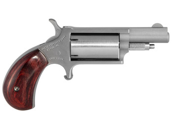 North American Arms 22MCBK Super Companion Cap & Ball Kit Small Frame #11 Percussion 5 Shot, 1.63" Stainless Steel Barrel, Cylinder & Frame, Rosewood Birdshead Grip, Exposed Hammer