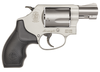 Smith & Wesson 163050 Model 637 *CA Compliant 38 S&W Spl +P 5 Shot 1.88" Stainless Steel Barrel/Cylinder, Matte Silver Aluminum Alloy J-Frame, Integral Front Sight, Internal Lock                      