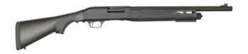 Tokarev USA 21000430 TSP  12 Gauge Pump 3" 4+1 18.50" Black Heat Shield Barrel, Black Drilled & Tapped Aluminum Receiver, Fixed Black Synthetic Stock                                                   