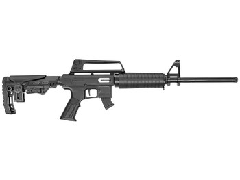 Derya Firearms TM22.FEAT.18 TM22 Feather 22 LR 10+1 18" Black Threaded Barrel, Black Anodized Aluminum Receiver w/Picatinny Rail, Black Adjustable Polymer Stock, Black Polymer Grip